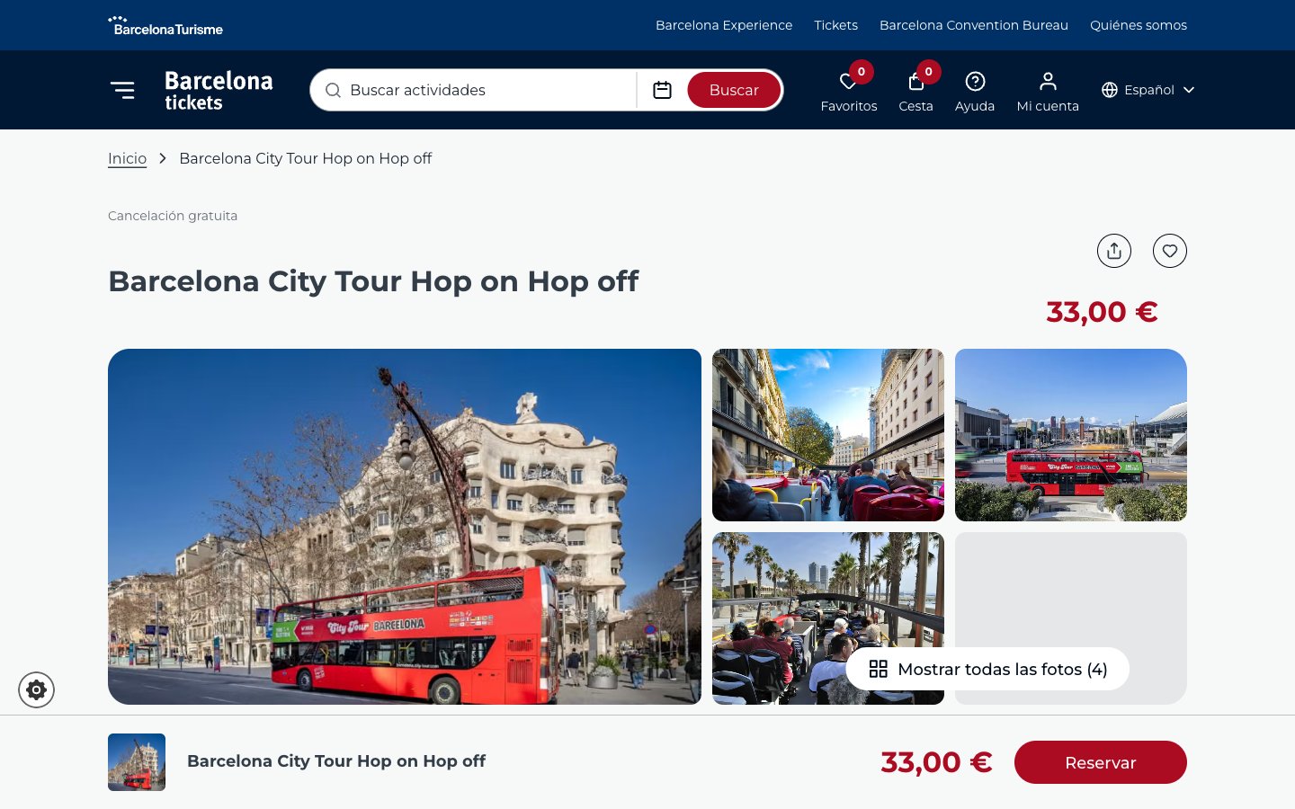 CdT PDP Bus Turistic