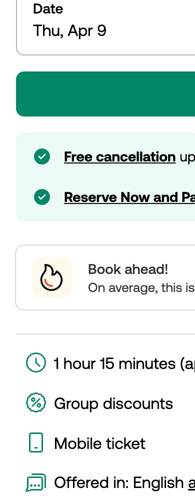 Viator reviews mobile